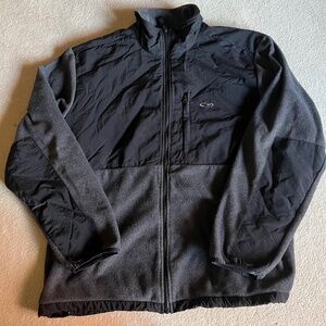 Men's CG by Champion Black and Gray Jacket